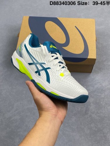230 Asics Solution Speed Ff 3 Clay 减震耐磨 低帮 网球鞋 货号: 1041A438-800 编码:170236 尺码如图 D