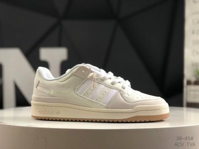 真标带半码 Adidas 阿迪达斯 Forum Low 人气单品 经典复古篮球鞋 #专柜同步 原鞋开发 版型正确 原底原料 重资打造 细节无敌 清洁度完美 诠释