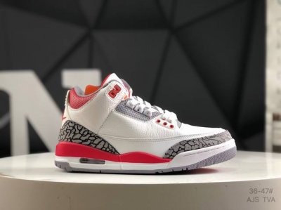 真标带半码 乔丹 Air Jordan 3 Retro 原装配色 性价比Aj3 同价区间无对手 #原装头层材料 用料绝不含糊 #正确荔枝纹路 客供原厂磨具 清洁