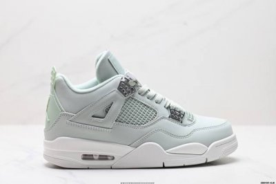 公司级Nike Air Jordan 4 Retro 耐克迈克尔 乔丹Aj4代中帮复古休闲运动文化篮球鞋 原厂材料Tpu超Q弹网格材质 缜密拉帮及中底钢印细节