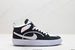 真标Nike Sb React Leo 冬季新款复古中帮滑板鞋休闲运动鞋 货号:Dx436 01 尺码:36 36.5 37.5 38 38.5 39 40 4