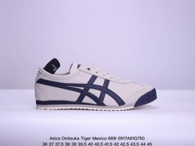 二代 头层皮 Asics 亚瑟士 男女鞋真标半码制 日产经典老牌-鬼塚虎 Onitsuka Tiger Mexico 66经典墨西哥系列复古经典百搭板鞋休闲运动