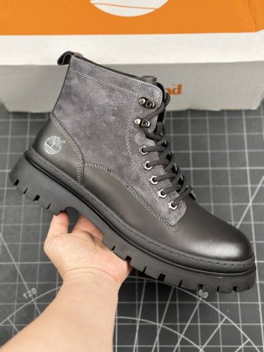 核心私 新货#Timberland添柏岚 天伯伦户外高帮休闲马丁靴系列 #广东大厂品质 原盒原包装 #24Ss新款包头鞋底款式设计 时尚潮流搭配 面料采用意大利