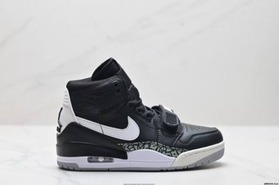 真标Nike Air Jordan Legacy 312 High Aj312 耐克乔丹三合一混合版本高帮文化休闲运动篮球鞋 货号:Fd9907-111 尺码: