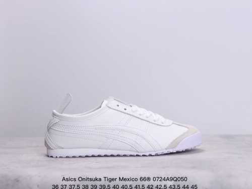 Asics 亚瑟士 男女鞋真标半码制 日产经典老牌-鬼塚虎 Onitsuka Tiger Mexico 66经典墨西哥系列复古经典百搭板鞋休闲运动鞋慢跑鞋 采用
