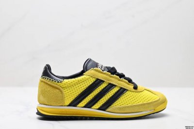200 真标Wales Bonner X Adidas Sl 72 Rtn三叶草复古休闲跑步鞋休闲运动鞋 货号:Ih5510 Id:Drd538-Ej D
