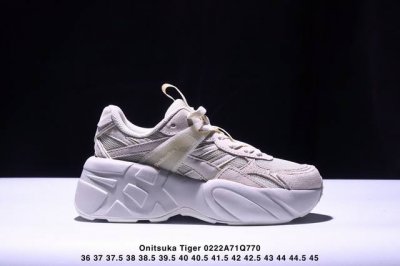 220 公司级Onitsuka Tiger鬼塚虎Sp-I 系列 织物合成革 增高低帮老爹鞋 经典潮流元素叠加 质感超级棒 独家私模 原鞋 真标 原盒打造 6Cm