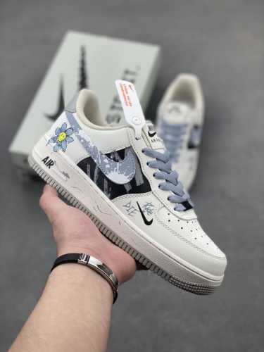 海外限量发售！公司级Nike Air Force 1 '07 Low 空军一号 低帮 运动鞋 休闲鞋 折边针车 工艺难度大 原楦头原纸板 原装鞋盒 定制五金配件