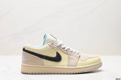 真标Nike Air Jordan 1 Low Aj1乔1低帮休闲板鞋 同步官方配色 官方货号:Cz4776-107 Size:36-45 Id:Jdf474-