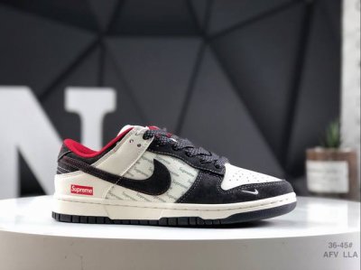290 公司级带半码耐克Nike Sb Dunk Low“联名——周年高端定制 低帮休闲板鞋 定制鞋盒 大厂纯原品质出货 超高清洁度 皮料切割干净无任何毛边 细