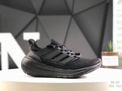 130 真标Ad Ultra Boost Light 阿迪达斯新款Ub9.0轻弹厚底爆米花跑鞋 #鞋款依旧采用全掌Boost爆米花设计 全新Primeknit纹