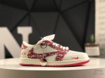 310 公司级带半码Aj1倒勾Travis Scott X Air Jordan 1 ” Reverse Mocha “ Aj1乔1 Ts 闪电 联名倒钩 低帮