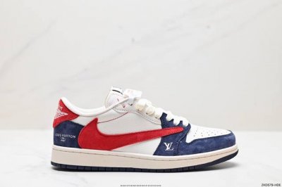 公司级travis Scott X Fragment Design X Jordan Air Jordan 1 Low Og Sp Aj1 乔1 Lv联名低帮文