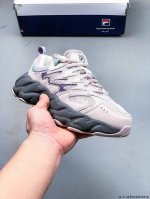 集图 公司级！张艺兴同款Fila 斐乐蕨草鞋Fern新款老爹鞋休闲鞋 0328959F30