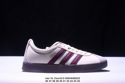 120 Adidas Neo Vl Court2.0休闲T头鞋 舒适轻便 百搭耐磨低帮板鞋男女同款 Xm0304Q222