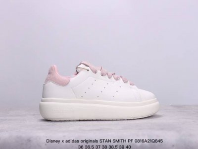 disney 迪士尼 X Adidas Originals Stan Smith Pf 舒适百搭 防滑耐磨 低帮 板鞋 女款 货号jr5454 号码 35 36