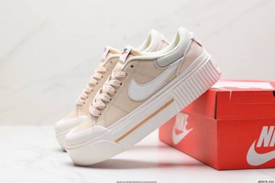 公司级Nike Court Legacy 百搭单品 耐克Nike Court Legacy学院产物系列系列低帮经典百搭休闲运动小白板鞋 货号:Dm7590-10