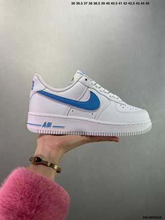 公司级Nike Air Force 1 Low ’07 白红双勾 空军一号低帮休闲板鞋 原厂定制皮料 原楦原纸板 纯正版型 正品Nfc感应芯片 高清洁度 内置全 - 点击图像关闭