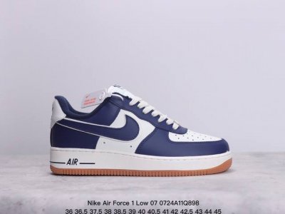 真标nike Air Force 1 Low 07原楦头原纸板 打造纯正低帮空军版型 专注外贸渠道 全掌内置蜂窝气垫 原盒配件 原厂中底钢印、拉帮完美 货号:D