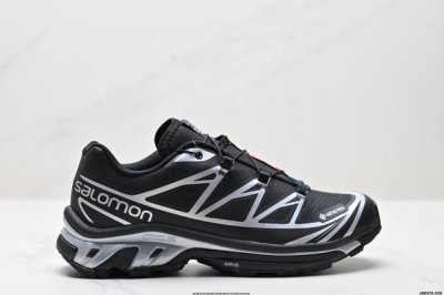 公司级Salomon Xa Pro Xt-6 Gtx萨洛蒙户外越野跑鞋 鞋面采用Sensifit贴合技术 全方位贴合包裹脚型 鞋跟部鞋底牵引设计 提供强大的抓地