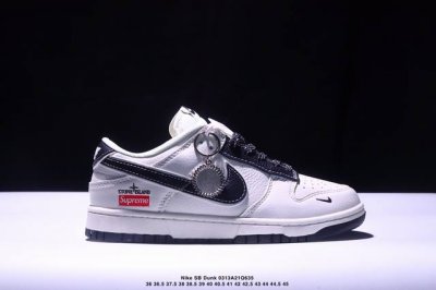 160 高端定制 卫冕冠军联名款 公司级 Reigning Champ Xnike Sb Dunk Low 联名三勾 米红 配色低帮休闲运动滑板板鞋 3M反光