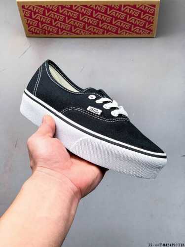 硫化真标！Vans Authentic Era pro安纳海姆低帮厚底休闲帆布鞋 0424190T18