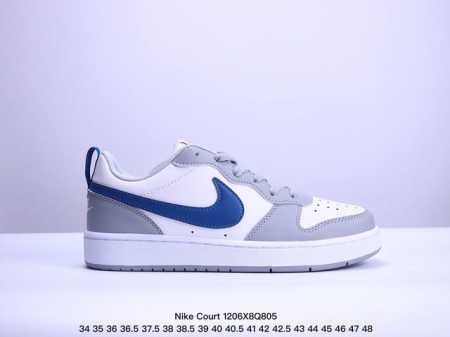 耐克 Nike Court Borough Low 低帮百搭透气休闲运动板鞋男女鞋 经典耐用的设计，兼顾舒适脚感和出众风范，演绎匠心之作。结构性的支撑贴合感结合 - 点击图像关闭