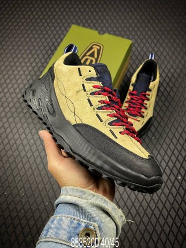 D纯原版本 美国人气户外品牌-科恩Keen Jasper Rocks Sp贾斯珀都市系列复古低帮系带户外风露营徒步登山运动训练鞋 原楦型开发纸版#采用固色翻毛皮