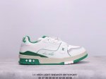 二层皮 全新lv路易威登 Lv Arch Light Sneaker 休闲运动文化百搭篮球板鞋 xm0817Q657