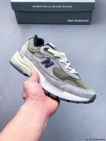 nb新百伦New Balance Made In Usa M992美产血统系列经典复古老爹风百搭休闲运动跑步鞋 猪巴革麂皮拼接原装透气网眼织物鞋面材质#升级正确