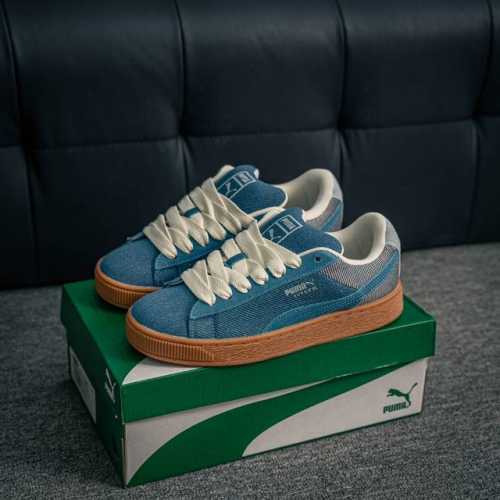 核心私 Puma Suede Xl复古单品 彪马 防滑耐磨低帮德训板鞋 货号：398397 01 尺码：36 37 37.5 38 38.5 39 40 40.