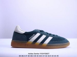 阿迪达斯三叶草Adidas Originals Samba Vegan OG”SPD“桑巴舞系列绅士德训足球风百搭低帮休闲运动板鞋 XM1112Q627