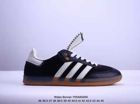 120 Wales Bonner X Ad 阿迪 Samba 桑巴联名款 低帮休闲板鞋 白酒红 Ie0586 市场最强性价比版本 鞋舌为头层材料 独家开模大底 - 点击图像关闭