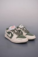 360 Nike Jordan Air Jordan 1 古驰联名 纯原大厂出品 极力推荐 定制鞋盒 大厂纯原品质出货 超高清洁度 皮料切割干净无任何毛边 细
