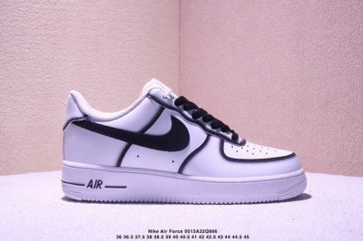 公司级 Nike Air Force 1 Low’07 空军一号低帮休闲板鞋 定制皮料 原楦原纸板 纯正空军版型 内置全掌气垫 货号：男 Cw2288-114