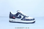 210 耐克 Nike Air Force 1 Af1耐克 低帮 空军一号休闲板鞋 联名 货号 Xz1996-527 311600Adeop半 36-45