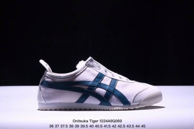 真标 Asics 亚瑟士 男女鞋真标半码制 配足弓鞋垫 日产经典老牌-鬼塚虎 Onitsuka Tiger Mexico 66经典墨西哥系列复古经典百搭板鞋休闲