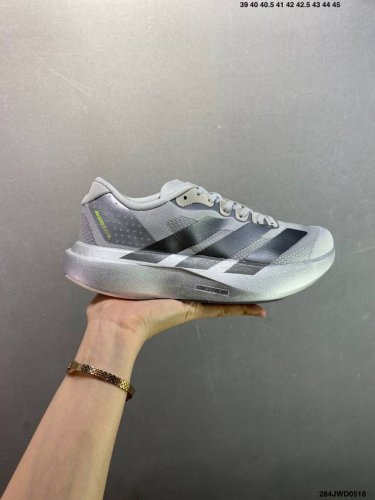 公司级Adidas Adizero Evo Sl M舒适百搭防滑耐磨 低帮 休闲跑步鞋 货号:Jp9 尺码:36 36.5 37 38 38.5 39 40 4