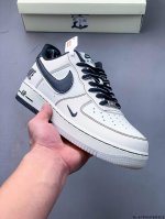 集图 原楦数据纸版 采用硬质优质皮革鞋面材质 内置全掌Air Sole气垫 耐克 Nike Air Force 1 Low 空军一号低帮百搭休闲运动板鞋 051