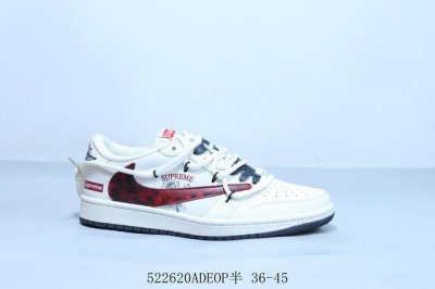 乔丹Air Jordan 1 Low Aj1 乔1低帮复古文化休闲运动篮球鞋 绑带 货号 Dm6868-103 522620Adeop半 36-45