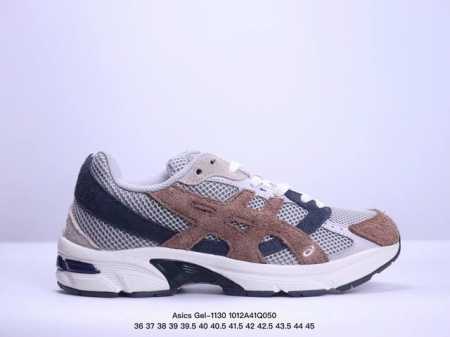 公司级asics Gel-1 复古单品 公司级asics Gel-1 系列低帮复古休闲运动慢跑鞋 白银深蓝 货号： 1A256-400 尺码：36 37 37. - 点击图像关闭