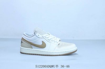 乔丹Air Jordan 1 Low Aj1 乔1低帮复古文化休闲运动篮球鞋 Ib8855-121 512200Adqwu半 36-46