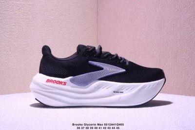 公司级Brooks 布鲁克斯Glycerin Max 超级甘油 厚底马拉松缓震跑鞋 该鞋以厚实的中底和高分子注氮技术为特点 提供极致的缓震性能 鞋面柔软厚实 具