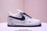 海外限量发售 公司级Nike Air Force 1 '07 Low Lv联名 灰牛仔勾 空军一号 低帮 运动鞋 休闲鞋 折边针车 工艺难度大 原楦头原纸板 原