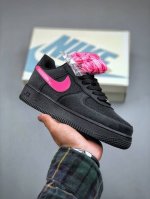 Nk Air Force 1'07 Low 黑色星空 空军一号低帮休闲板鞋 Cw2288-015 #定制皮料 原楦原纸板 纯正版型 清洁度完美 内置全掌气垫 尺