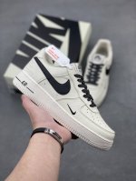 本地自取310 海外限量发售！公司级Nike Air Force 1 '07 Low 空军一号 低帮 运动鞋 休闲鞋 折边针车 工艺难度大 原楦头原纸板 原装鞋
