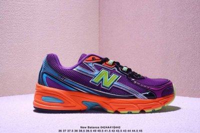 New Balance 740 V2 Concord Multi 舒适防滑耐磨 低帮跑步鞋 男女同款 紫色 桔红 绿 出货了36-45带半码 Xm0424Q44