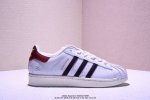 160 公司级阿迪达斯Adidas三叶草 Originals Superstar贝壳头系列低帮经典百搭休闲运动板鞋 蛇年限定款新年款经典运动鞋贝壳头 以白色为主
