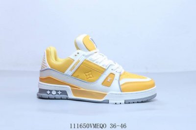 210 Lv路易威登Louis Vuitton Trainer Sneaker Low休闲运动文化百搭篮球鞋 111650Vmeqo 36-46