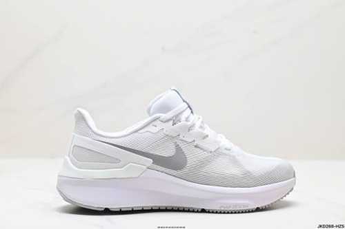 公司级nike Air Zoom Structure 25 系列 耐克训跑练步鞋 兼顾迅疾外观和稳固脚感 后跟覆面和中足动态支撑巧妙融合 缔造稳定顺畅的迈步体验